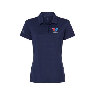 Adidas Textured Stripe Polo: Women's