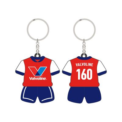 3-D Soccer Jersey Keychain